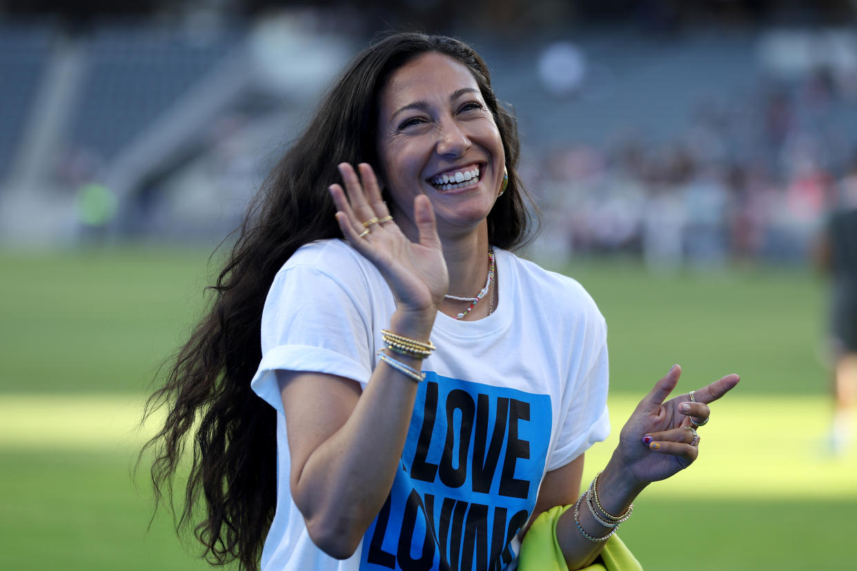 After a long recovery from a 2022 ACL tear, the two-time World Cup winner returned to the pitch with Angel City on Thursday.