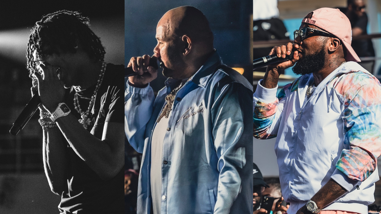Lil Baby, Fat Joe, and Jeezy at the 2023 Days Of Summer Cruise Fest
