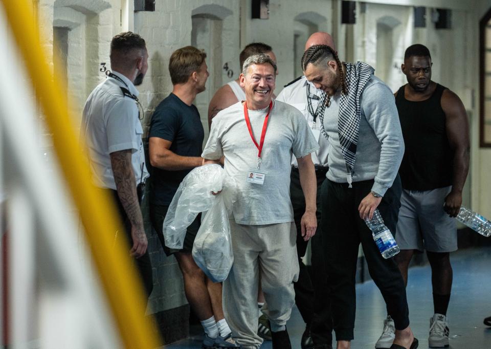 Pictured: Sid Owen - Banged Up. (Channel 4)