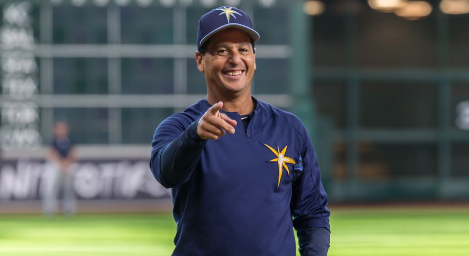 Charlie Montoyo has been a coach with the Rays since 2016. (Leslie Plaza Johnson/Icon Sportswire via Getty Images)