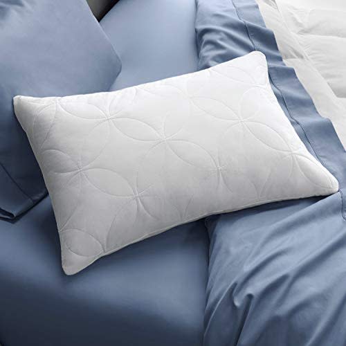 Tempur-Pedic Cloud Lofty Queen Size Pillow, Medium Soft Support Washable Cover, Assembled in The USA, 5 YR Warranty, White (Amazon)