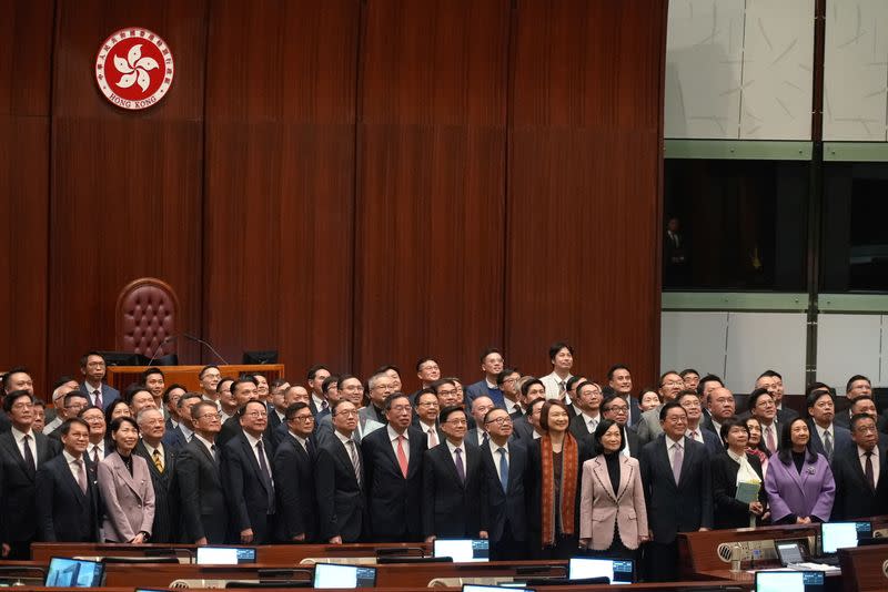 The Basic Law Article 23 is passed at the Hong Kong’s Legislative Council