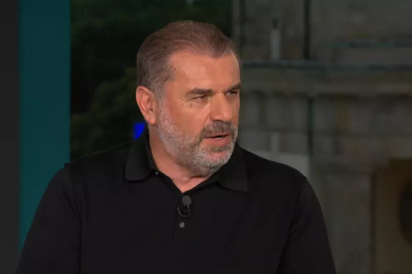 Ange Postecoglou live on ITV