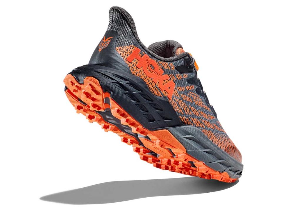 Hoka’s new Speedgoat 5 Youth sneaker. - Credit: Courtesy of Hoka