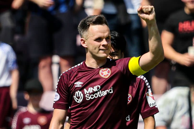 Hearts hitman Lawrence Shankland has been red-hot this season