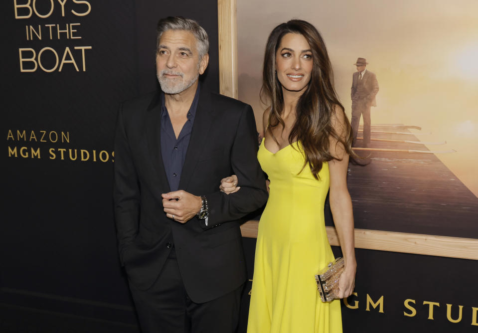 George and Amal Clooney