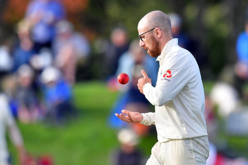 Leach took two wickets in his only England test to date, but has been injured lately