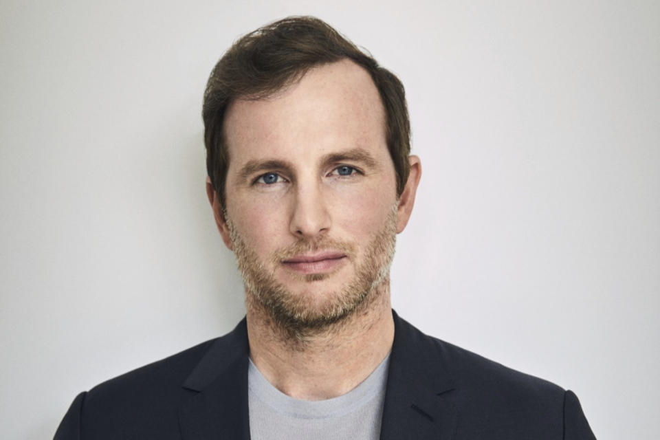 This photo provided by Joe Gebbia shows Gebbia, co-founder of Airbnb and Samara and chairman of Airbnb.org, photographed in Austin, Texas, in 2021. (Joe Gebbia via AP)