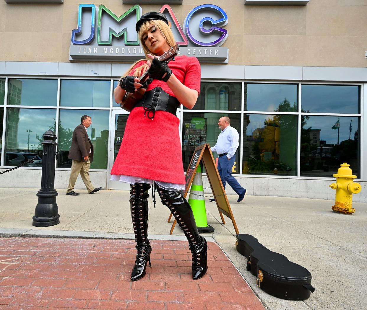 Jacob Giardina - aka Cortana Wednesday - will take part in Saturday night's Pride Worcester Pageant at the Jean McDonough Arts Center's (JMAC) BrickBox Theater on Franklin Street in Worcester. The event kicks off Worcester Pride's celebrations slated for Sept. 1-11.