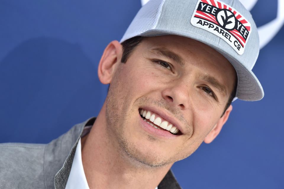 Country singer Granger Smith pictured at the Country Music Awards in April, 2019