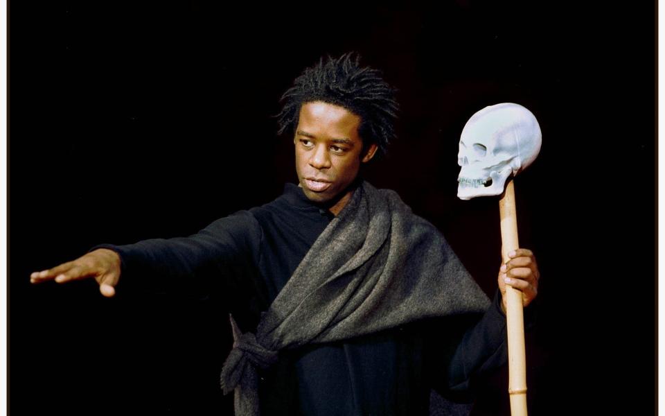Adrian Lester as Hamlet in 2001 - Paul Cooper