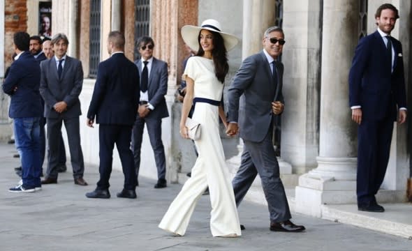 George Clooney's wedding cost £8 million