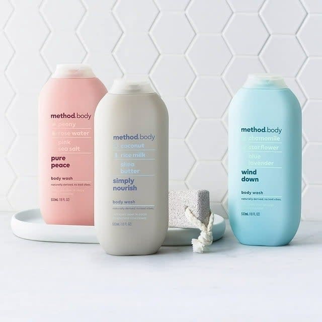 three method body washes