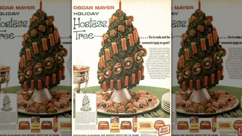 Oscar Mayer hot dog tree