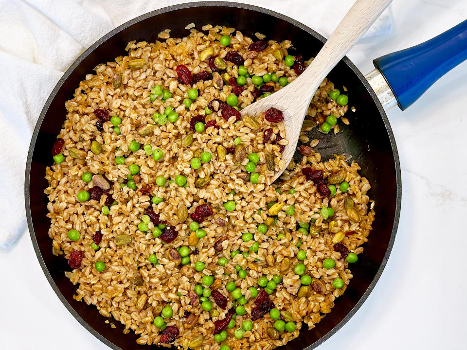 Joy Bauer's Farro Pilaf. (Joy Bauer)