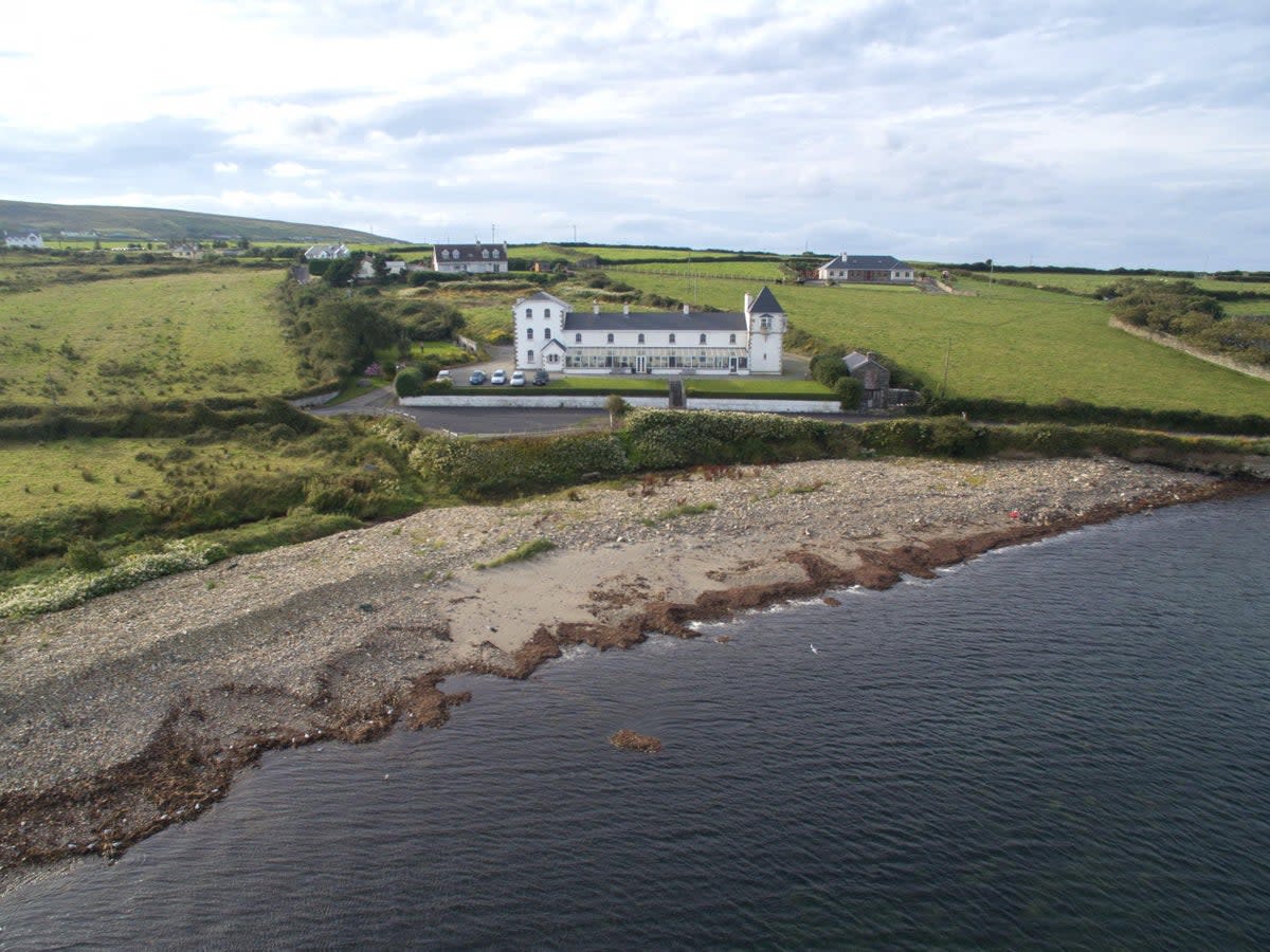 This former coast guard HQ is perched on Ireland’s rugged West Coast (Stella Maris Country House)