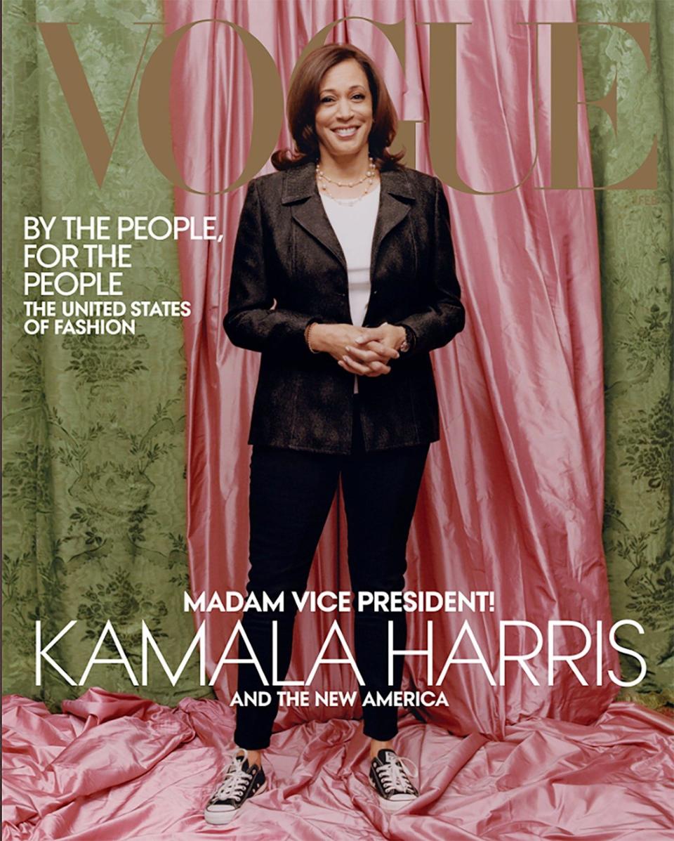 kamala harris vogue