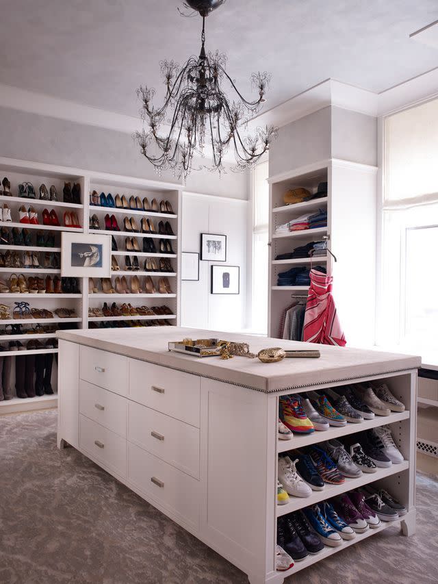 a shoe lover's dream veranda walk in closet ideas