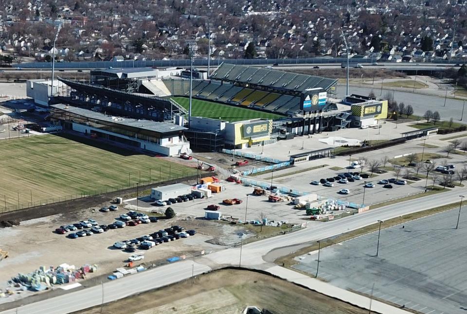 While work has been done creating practice fields for the Columbus Crew around the site of their former Mapfre Stadium home, a public sports park for Columbus residents never materialized.