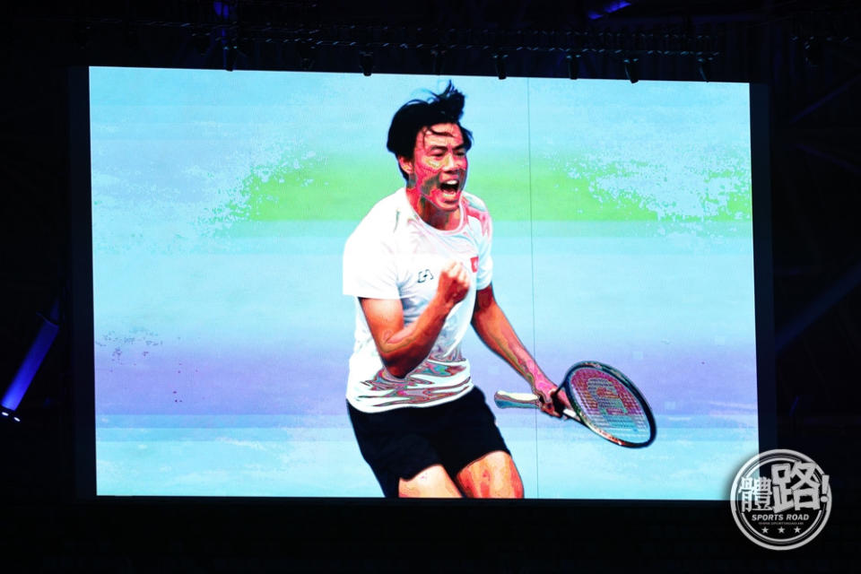 網球小將黃澤林同出現於《亞運精彩瞬間》