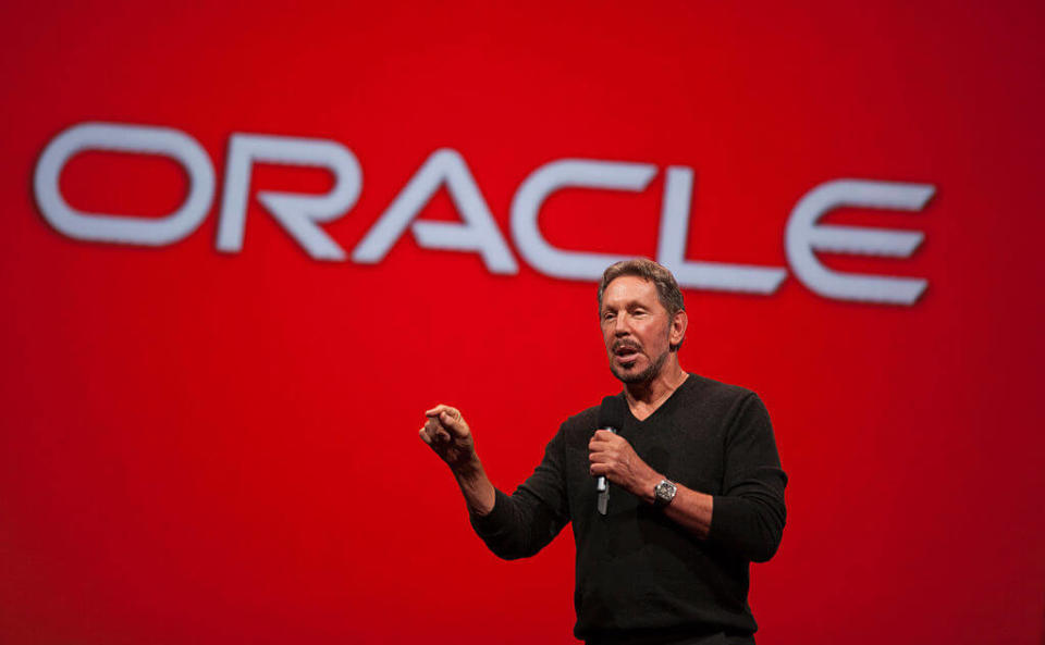 <p>Chiude la Top 10 il fondatore della società software Oracle e Larry Ellison ha un patrimonio di 58,5 miliardi di dollari. (Credits – Getty Images) </p>