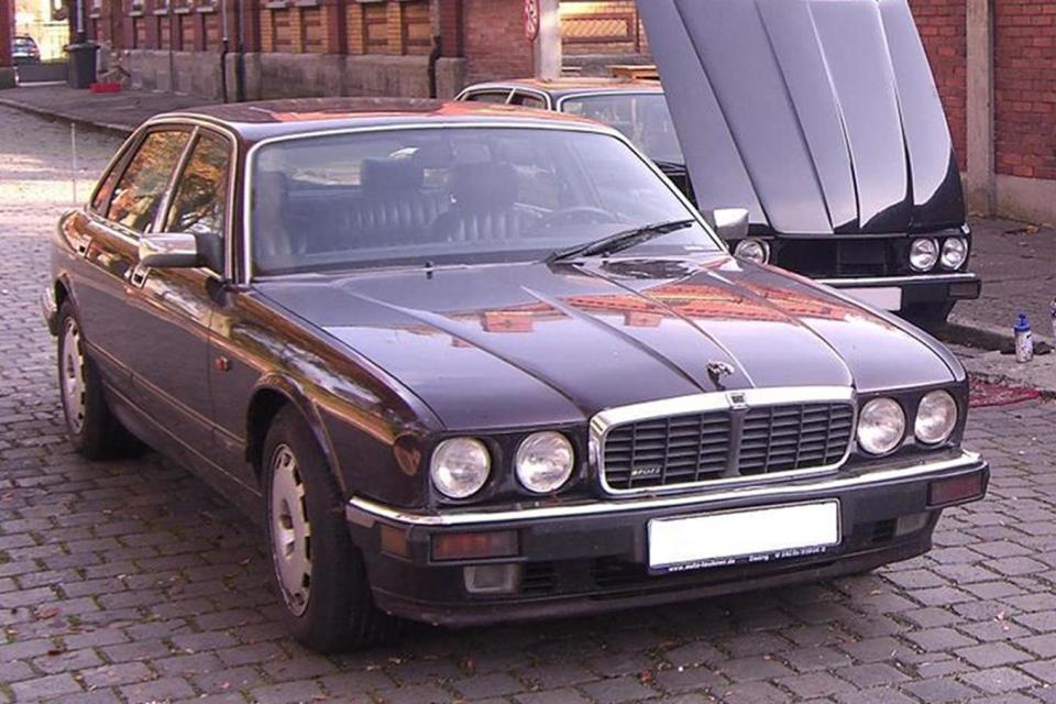 The 1993 Jaguar XJR6 that has been linked to the suspect (PA)