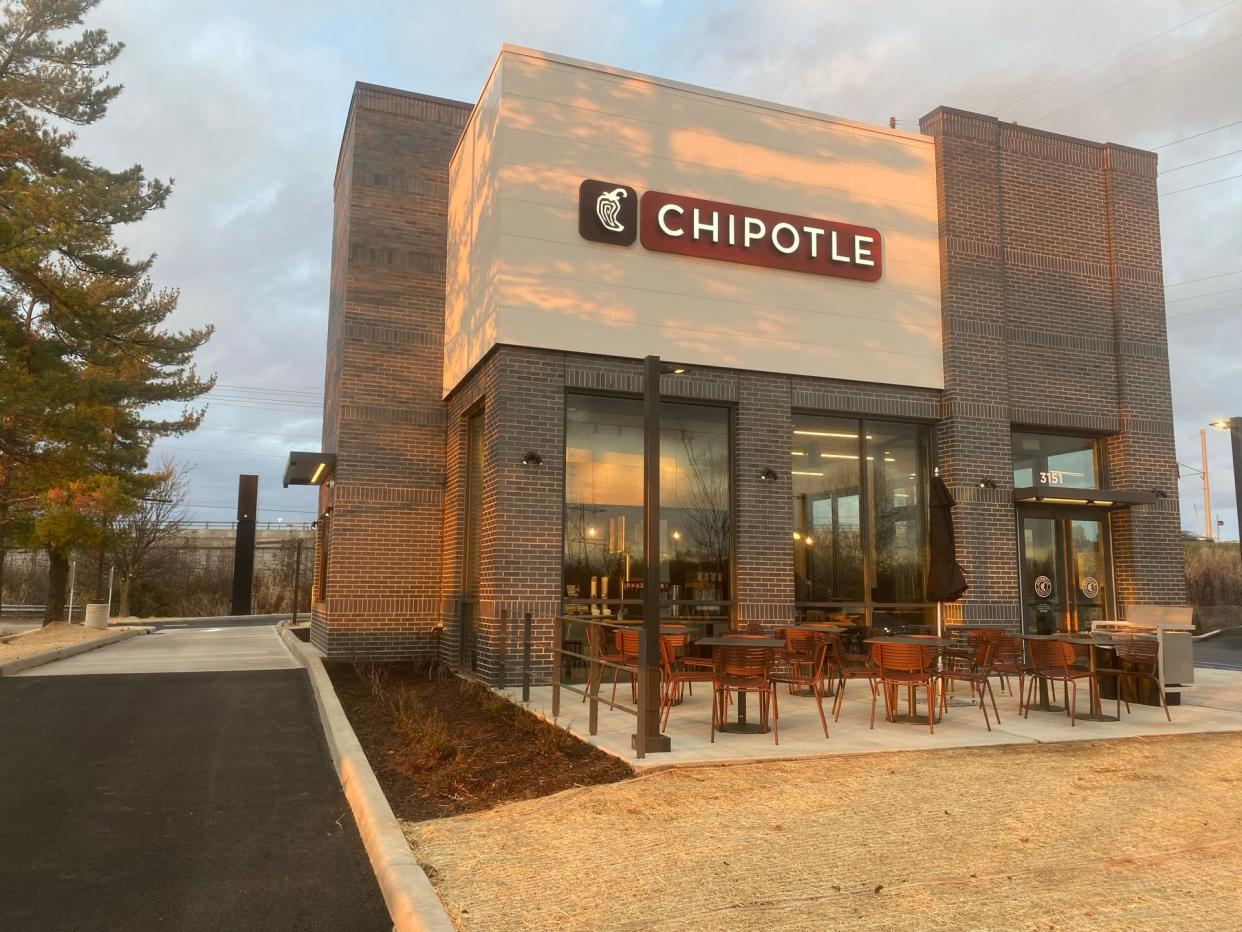 Bloomington's fourth Chipotle restaurant, located on West Third Street, is now open.