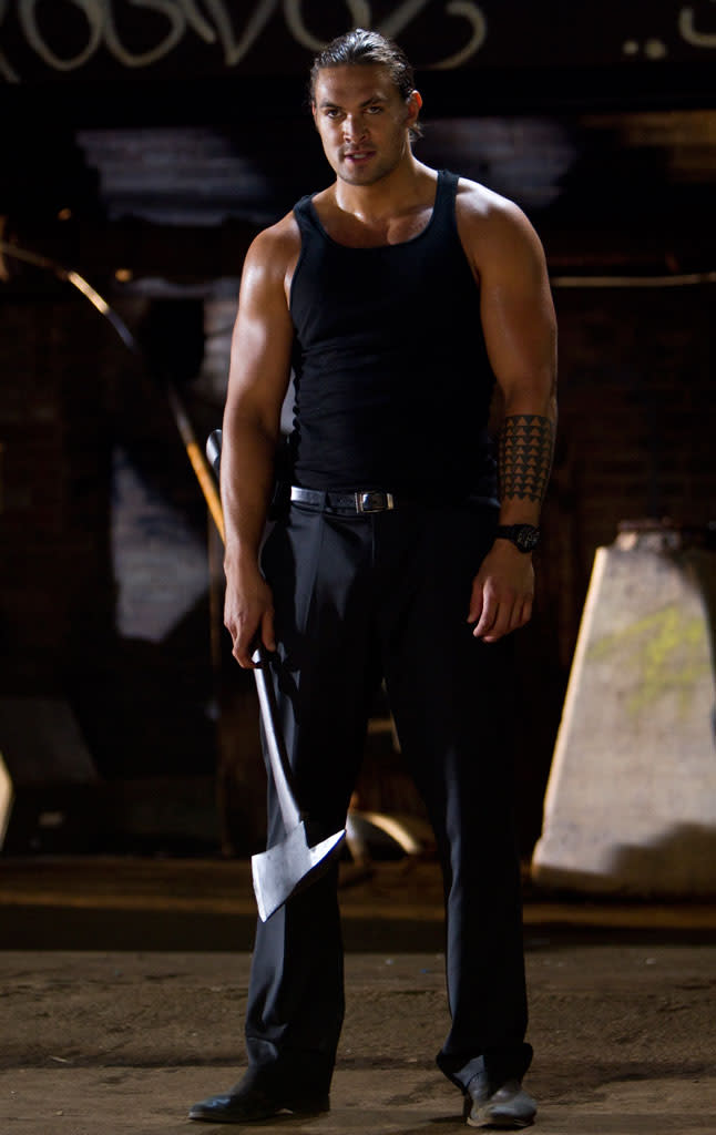 Jason Momoa in Warner Bros. Pictures' "Bullet to the Head" - 2013