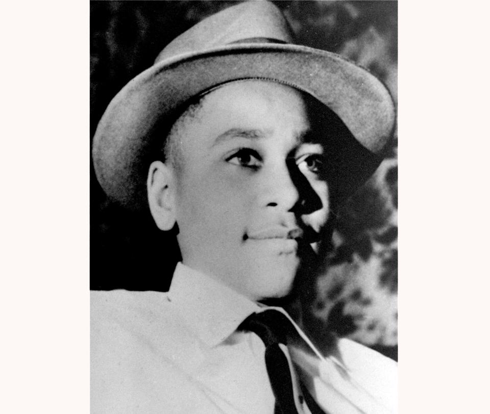 This undated photo shows Emmett Louis Till, a 14-year-old black Chicago boy, who was kidnapped, tortured and murdered in 1955 after he allegedly whistled at a white woman in Mississippi.