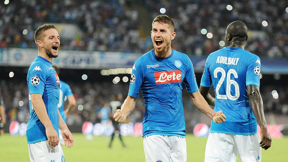 Napoli face a hard task to make the Champions League knockout stages