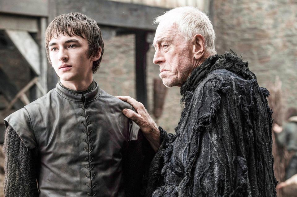 Isaac Hempstead Wright as Bran Stark in "Game of Thrones"