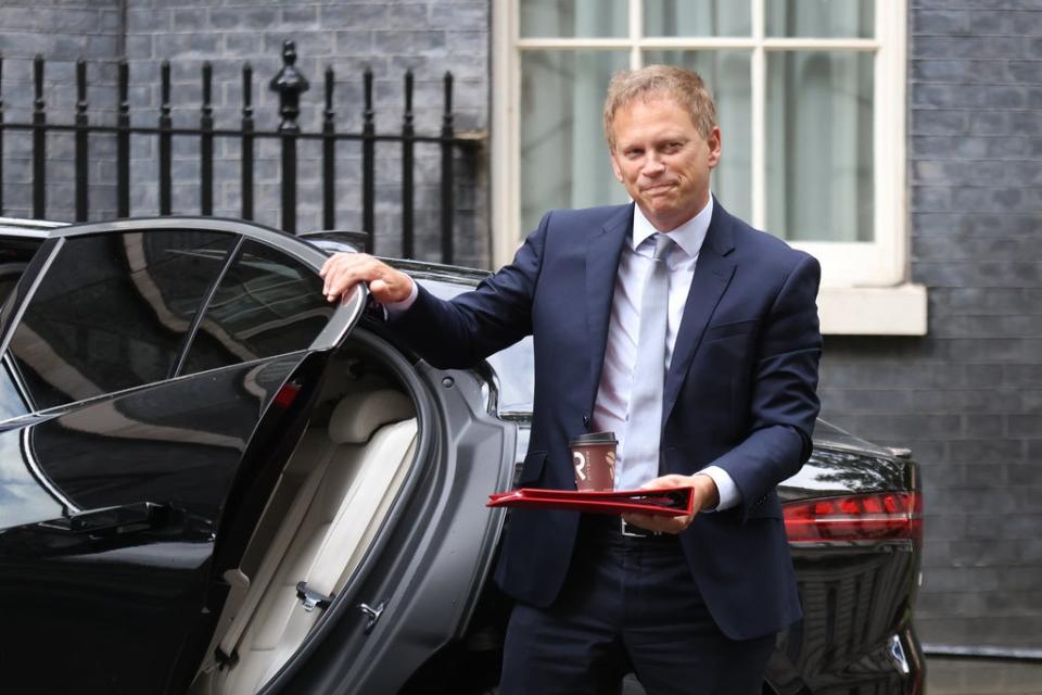 Transport Secretary Grant Shapps is set to announce the results of the integrated rail plan (James Manning/PA) (PA Wire)