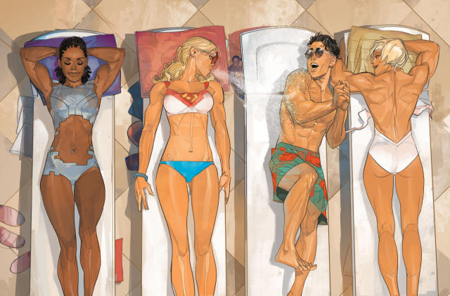 G&#39;nort&#39;s Illustrated Swimsuit Special pin-up