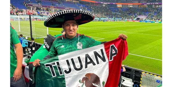 Tijuana se hace presente en Qatar para apoyar a la selección mexicana de fútbol