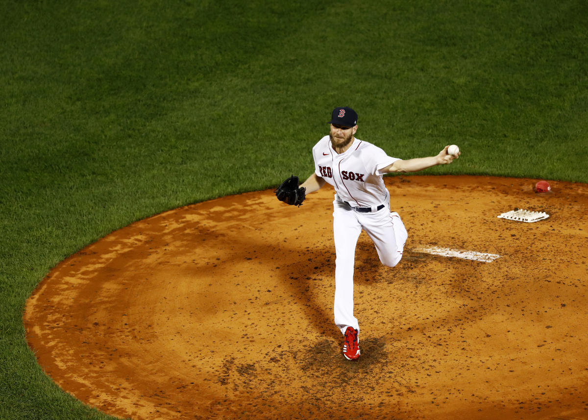 Red Sox pitcher Chris Sale throws immaculate inning vs. Twins