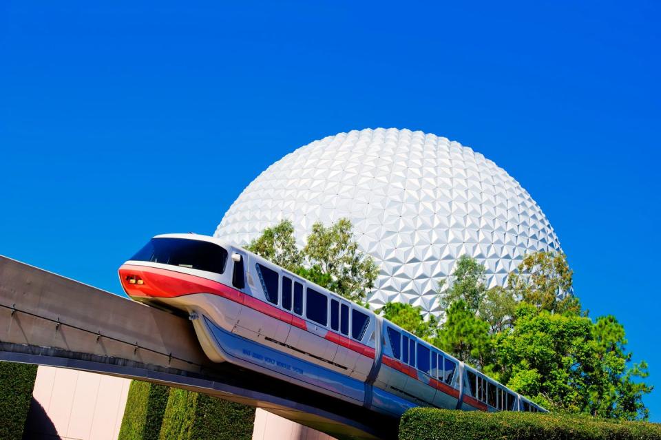 spaceship earth is the visual and thematic centerpiece of epcot at walt disney world resort in lake buena vista, fla