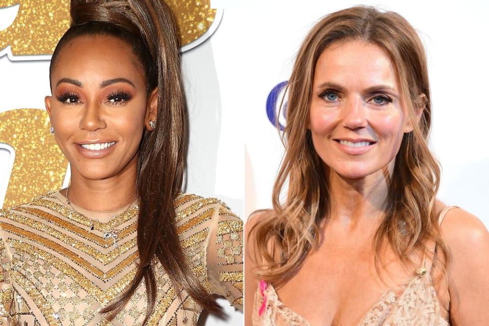 Mel B and Geri Halliwell | Frederick M. Brown/Getty Images; Ian West/PA Images via Getty Images