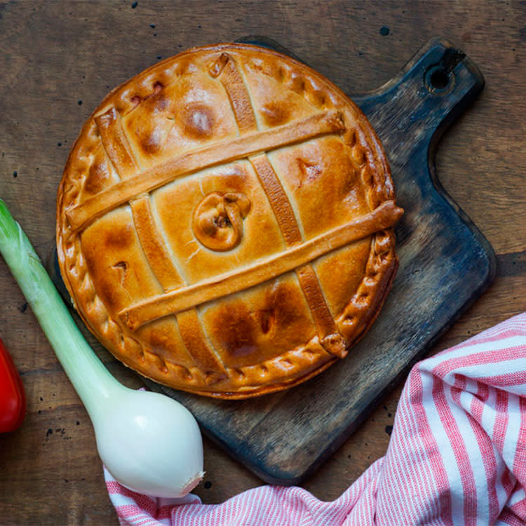 Empanada gallega de verduras