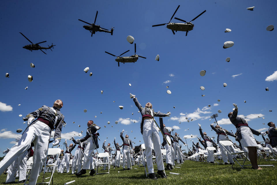 President Trump Speaks At West Point Graduation Ceremony (John Minchillo / Getty Images)