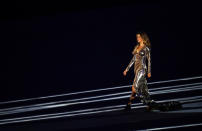 <p>Gisele Bundchen takes part in the Opening Ceremony of the Rio 2016 Olympic Games at Maracana Stadium. (Photo by Clive Brunskill/Getty Images) </p>