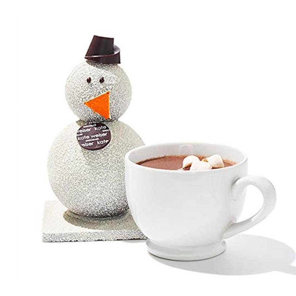 Kate Weiser Chocolate - Carl the Drinking Chocolate Snowman