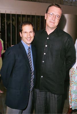 Mark Ordesky and Nigel Cole at the Egyptian Theatre premiere of Fine Line's Saving Grace