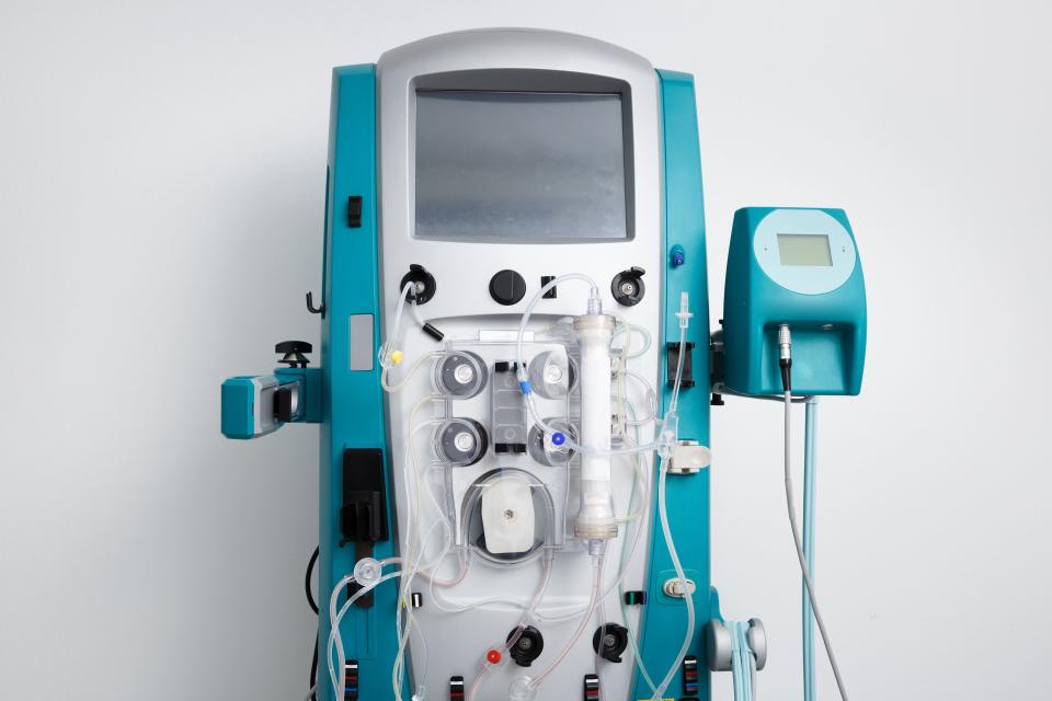 Dialysis machine.