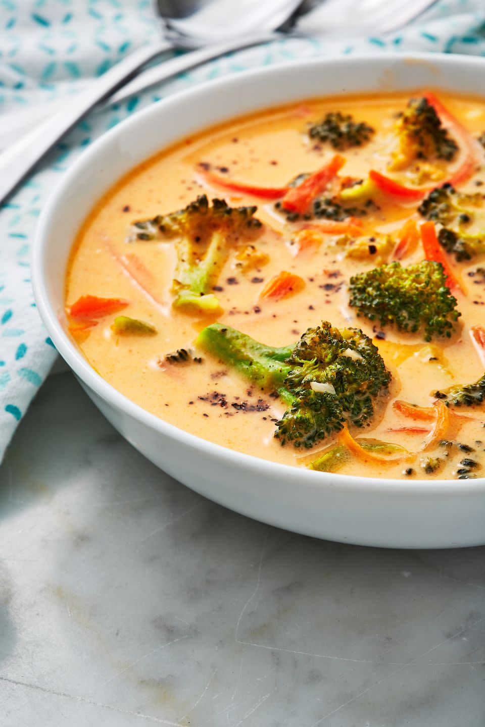 Keto Broccoli Cheddar Soup