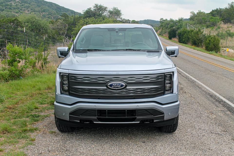 The Ford F-150 Lightning.