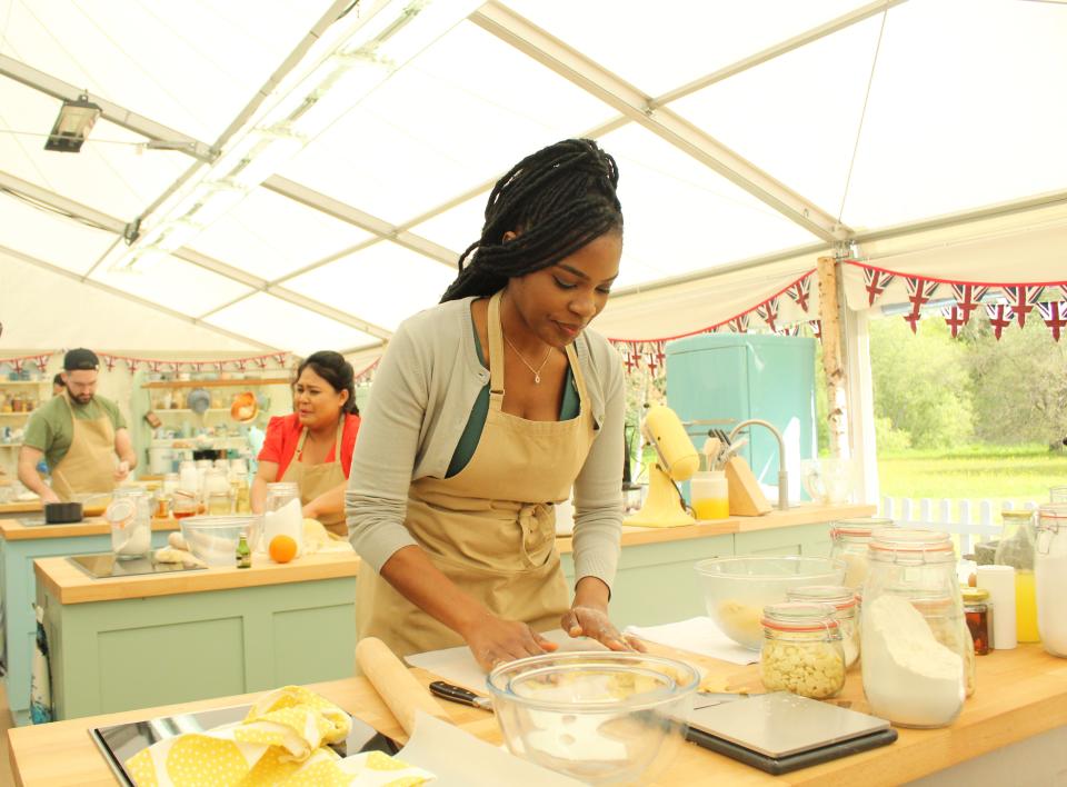 Bake Off's Maxy was named the Star Bake of Biscuit Week. (Channel 4)