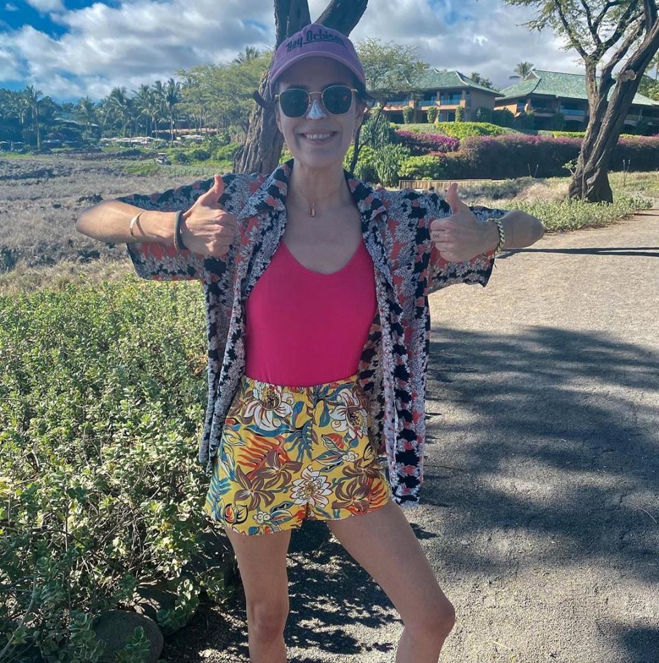 Tallulah Willis poses in Hawaii