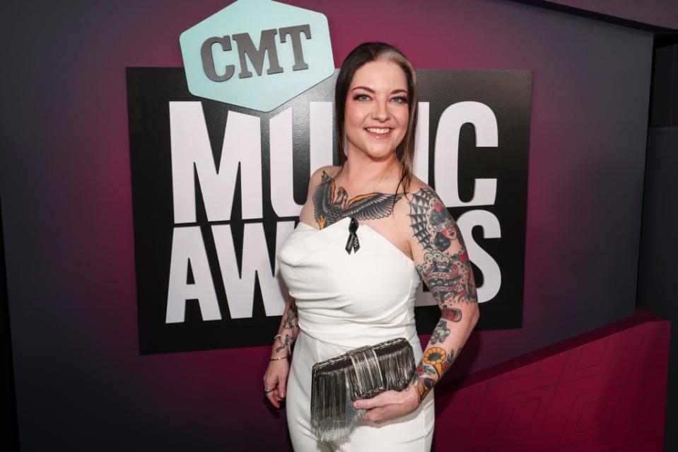 Ashley McBryde at the 2023 CMT Music Awards held at Moody Center on April 2, 2023 in Austin, Texas.