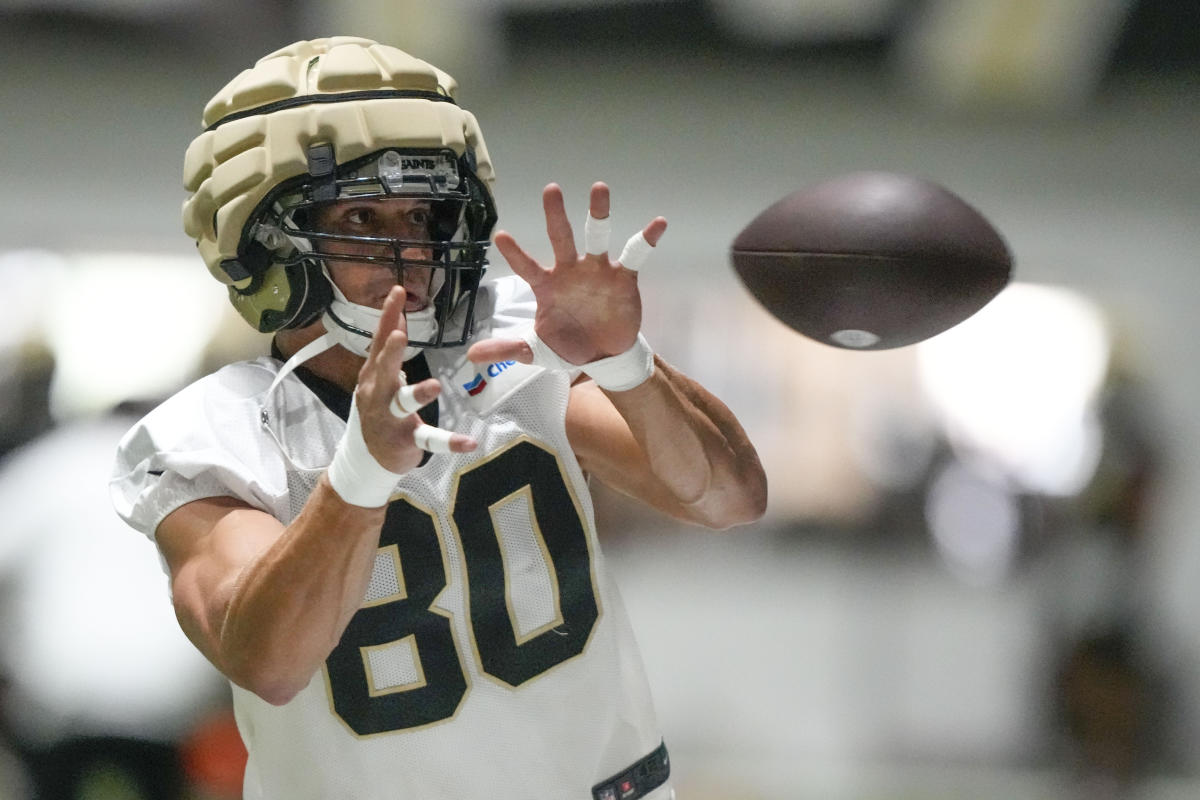 Saints tight end Jimmy Graham returns to practice