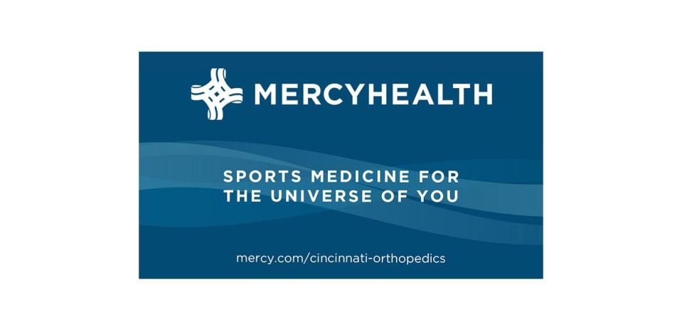 Mercy Health is the presenting sponsor for the Cincinnati.com Sports Awards and Athlete of the Week.